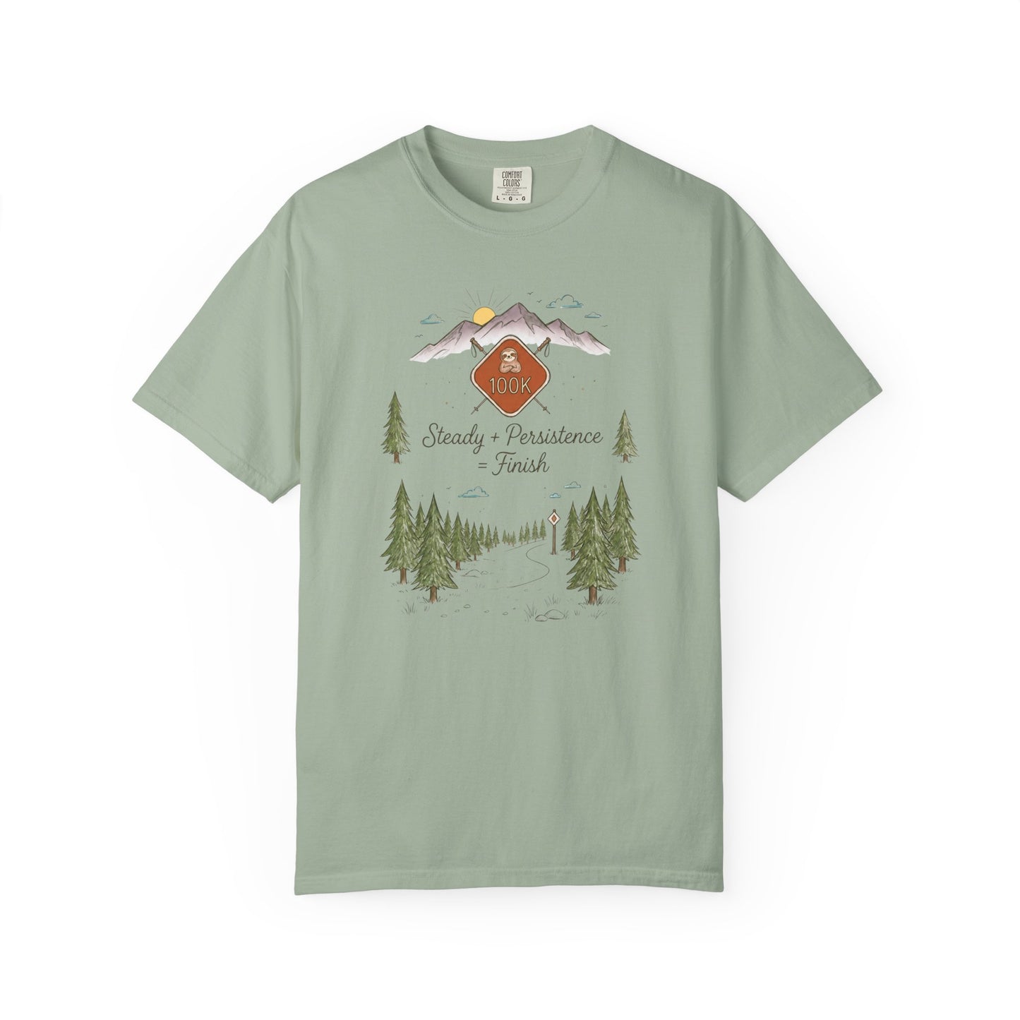 100k Steady Persistence Finish Trail T-Shirt