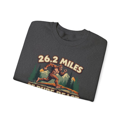 26.2 Miles of Pure Beast Marathon Sweatshirt