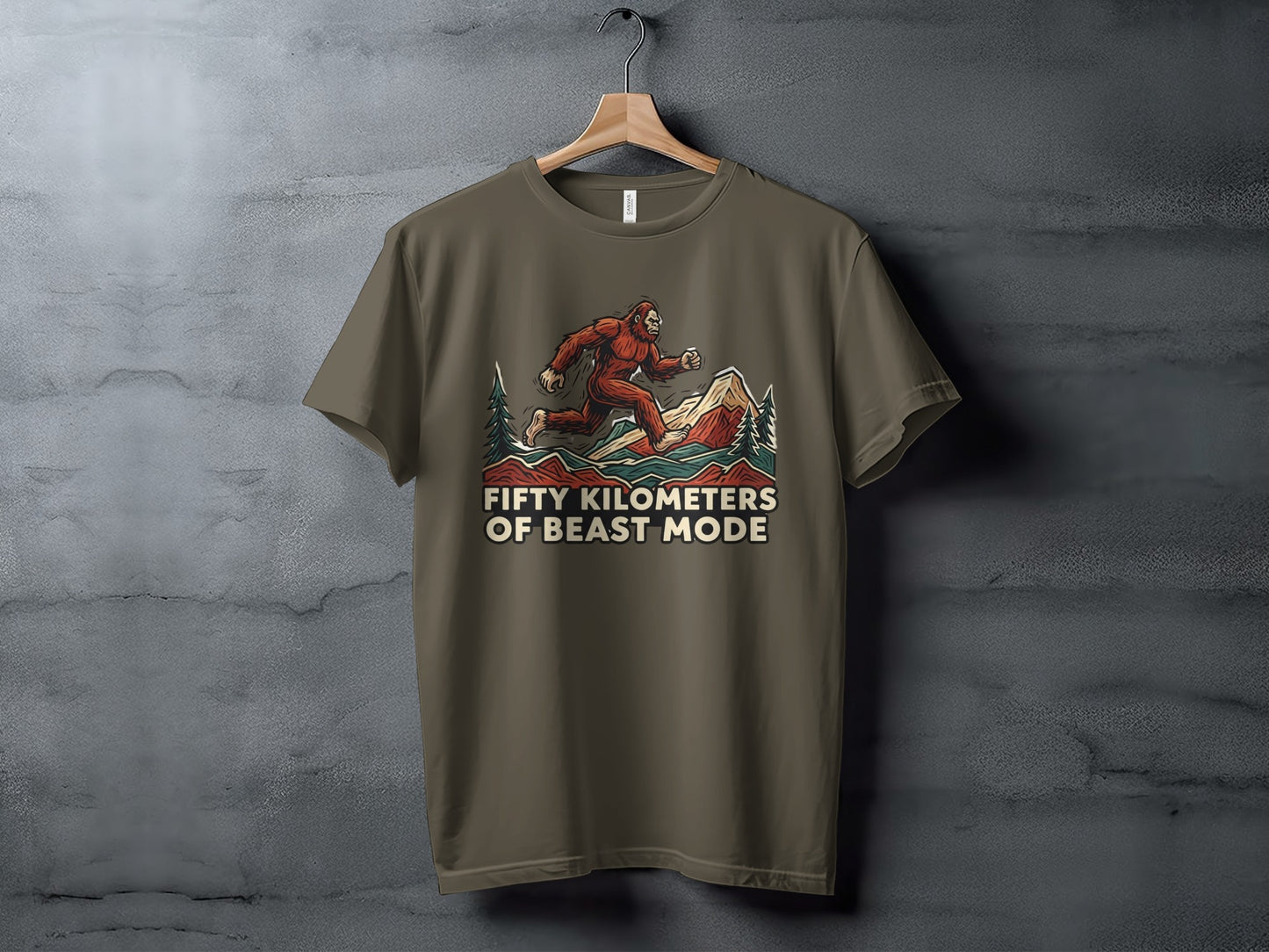 Fifty Kilometers of Beast Mode Graphic T-Shirt