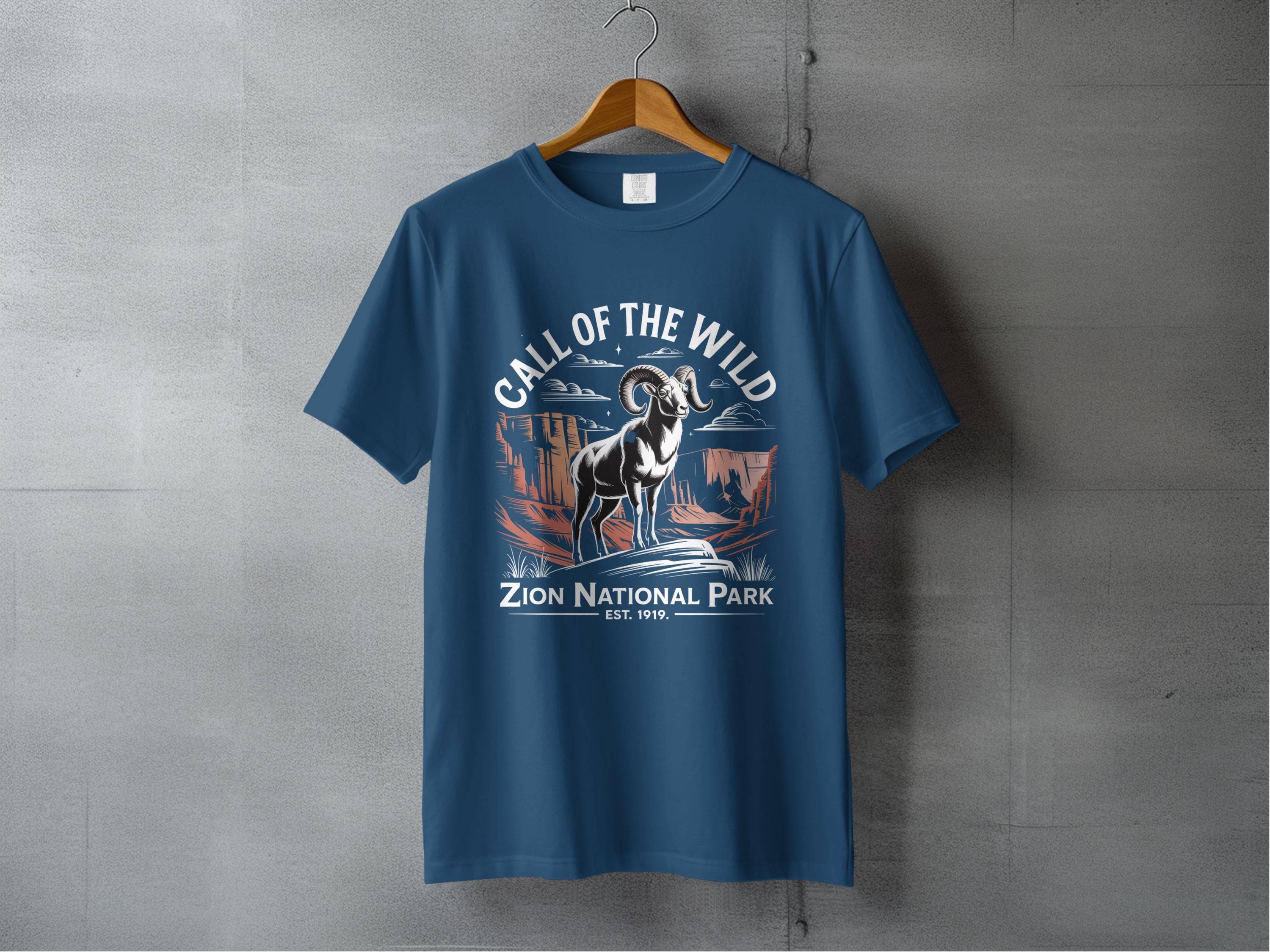 Call Of The Wild Zion National Park T-Shirt product