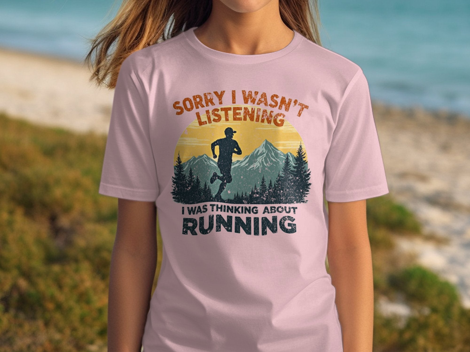 Sorry I Wasn't Listening, I Was Thinking About Running T-Shirt