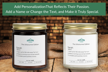 "The Ultrarunner Edition" Personalized Scented Candle