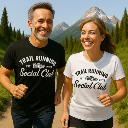 "Trail Running Social Club" Tee