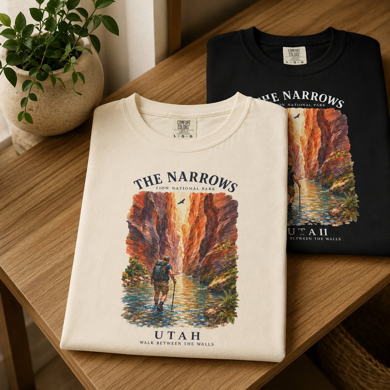 The Narrows Utah National Park Mountain T-Shirt