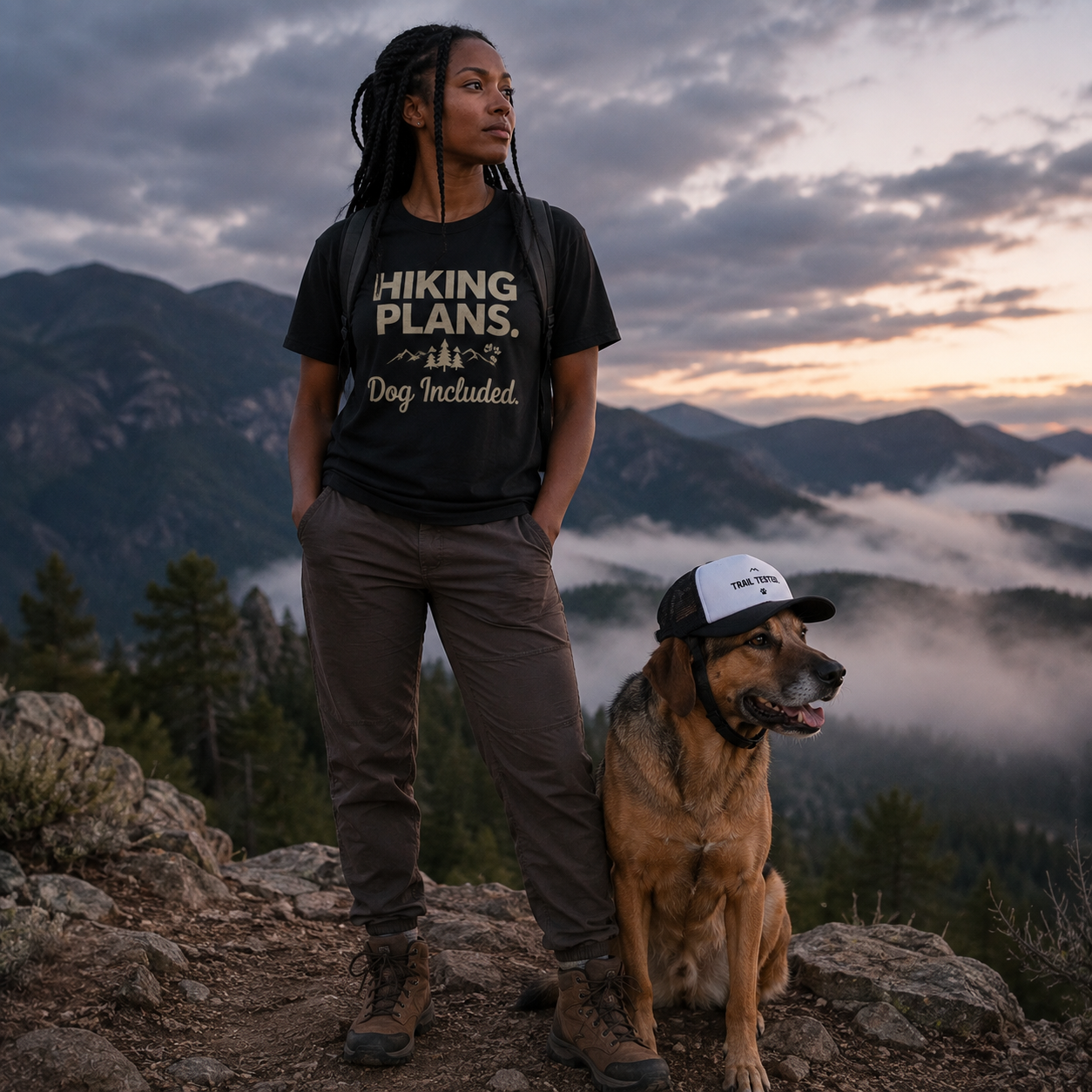 Trail Tested Dog Trucker Hat