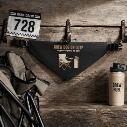 Crew Dog on Duty Pet Bandana