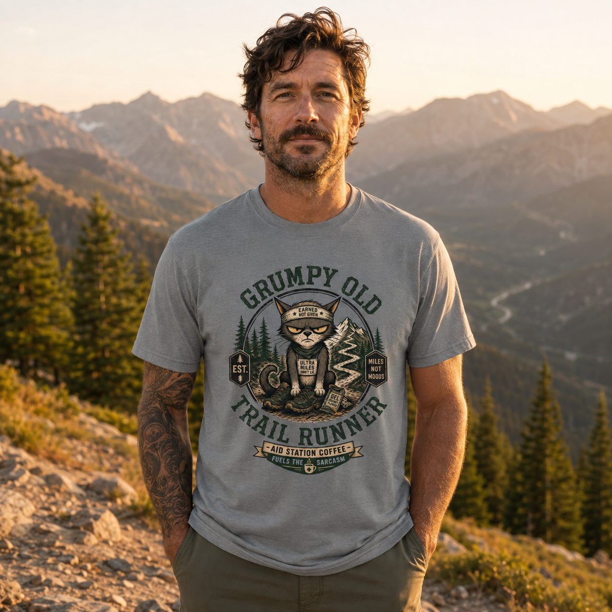 Grumpy Old Trail Runner T-Shirt