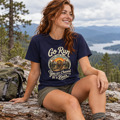 Go Run Worst Case Scenario You Get Chased by a Bear T-Shirt