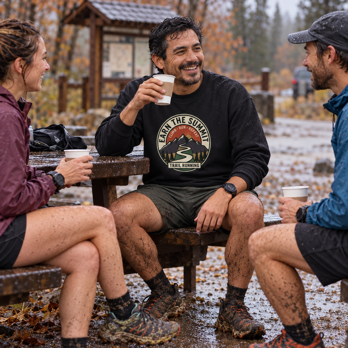 Earn the Summit Trail Running Crewneck Sweatshirt