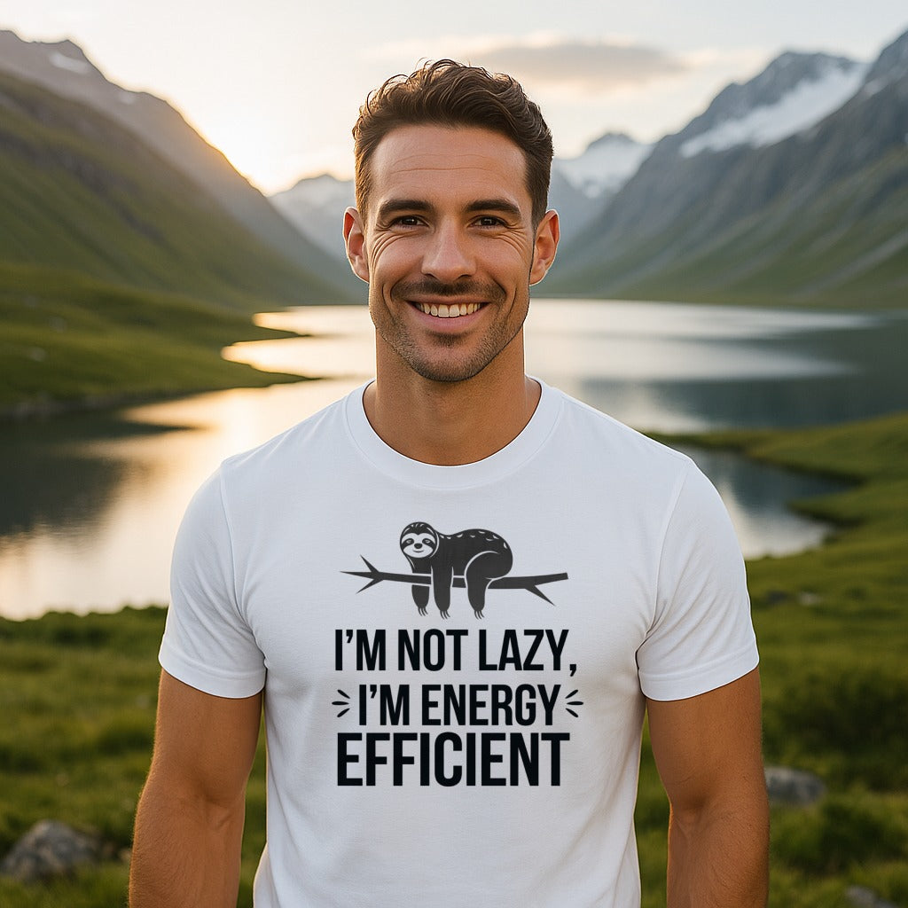 I'm Not Lazy I'm Energy Efficient T-shirt product