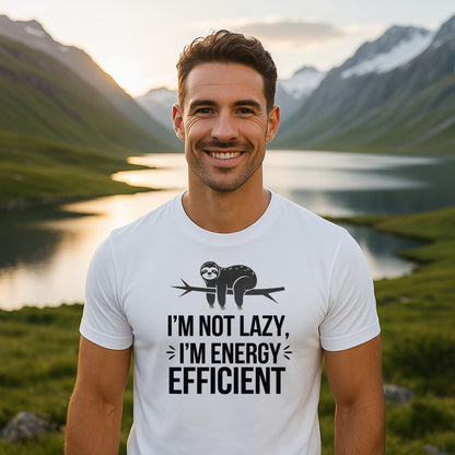 I'm Not Lazy I'm Energy Efficient T-shirt product