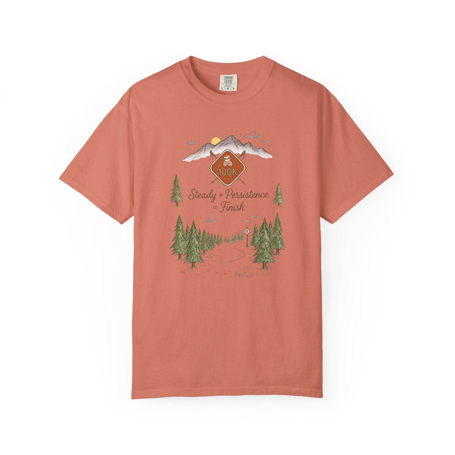 100k Steady Persistence Finish Trail T-Shirt