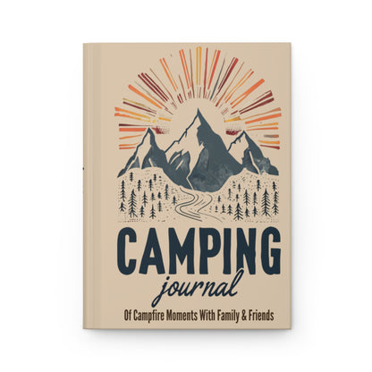 "Camping" Journal  Personalized Hardcover Adventure Notebook