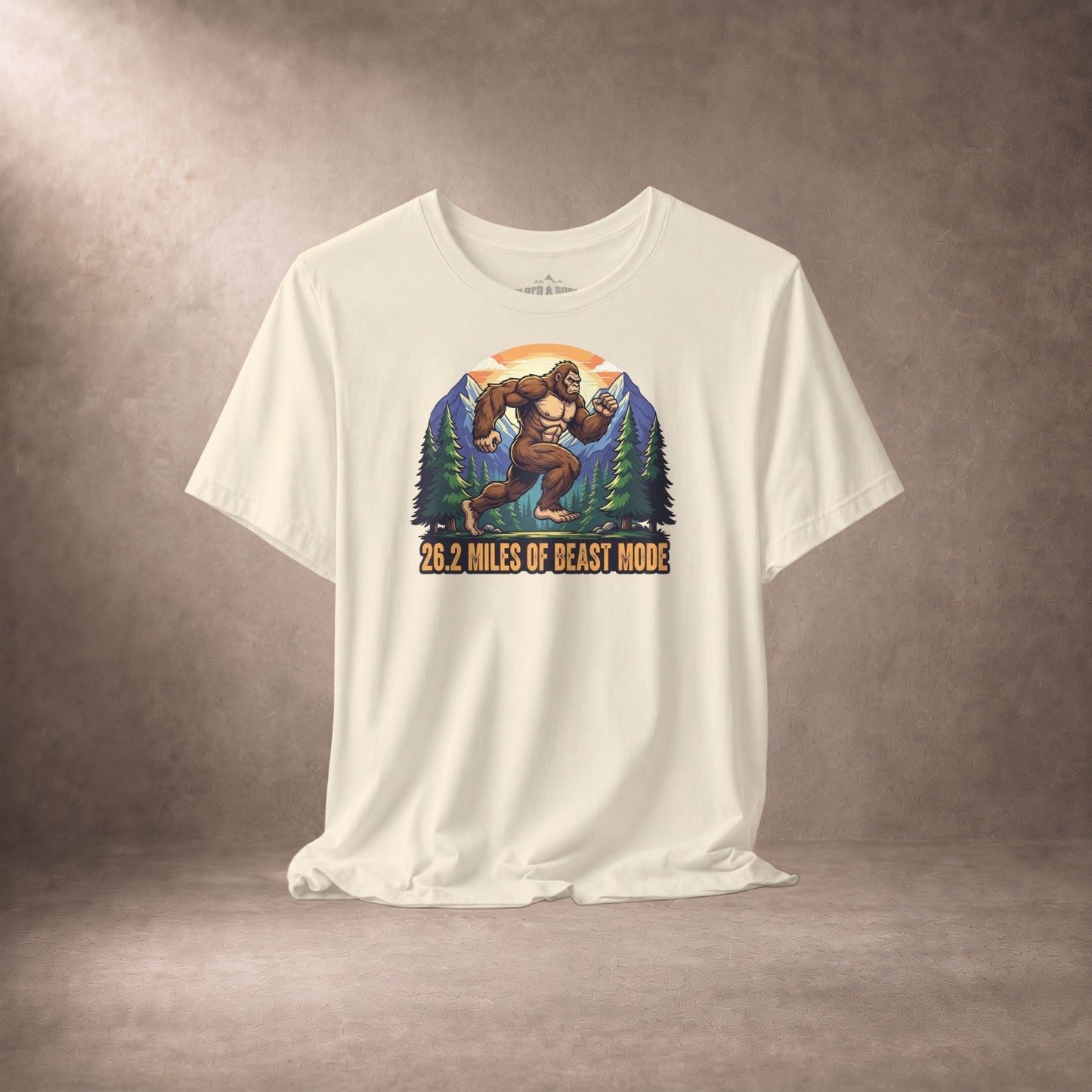 26.2 Miles Of Beast Mode Bigfoot Marathon Runner T-Shirt -XS - Sloth & Duck