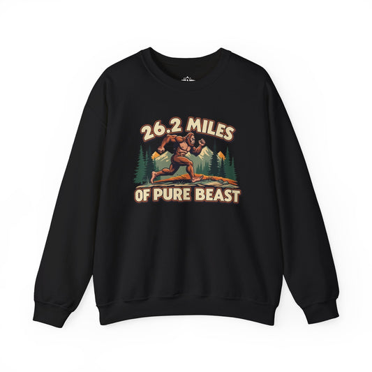 26.2 Miles of Pure Beast Marathon Sweatshirt - Sloth & Duck