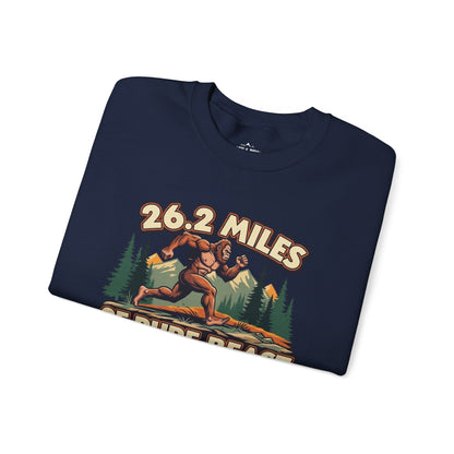 26.2 Miles of Pure Beast Marathon Sweatshirt - Navy - Sloth & Duck