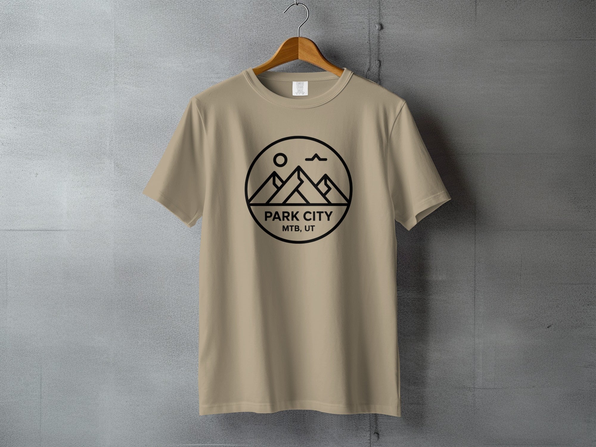 Park City MTB UT Graphic T-shirt for Outdoor Enthusiasts