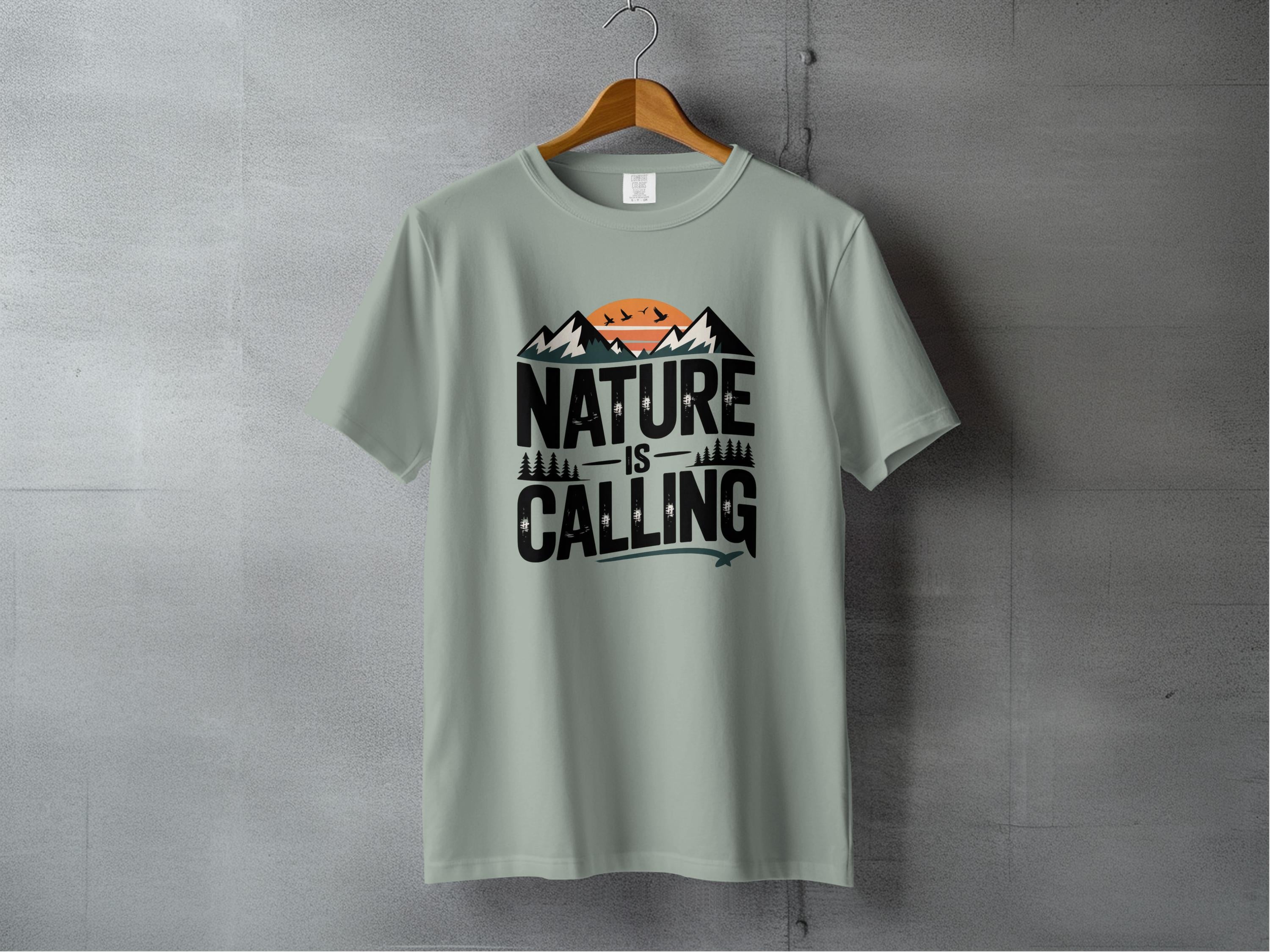 Nature is Calling Mountains Adventure T-shirt product