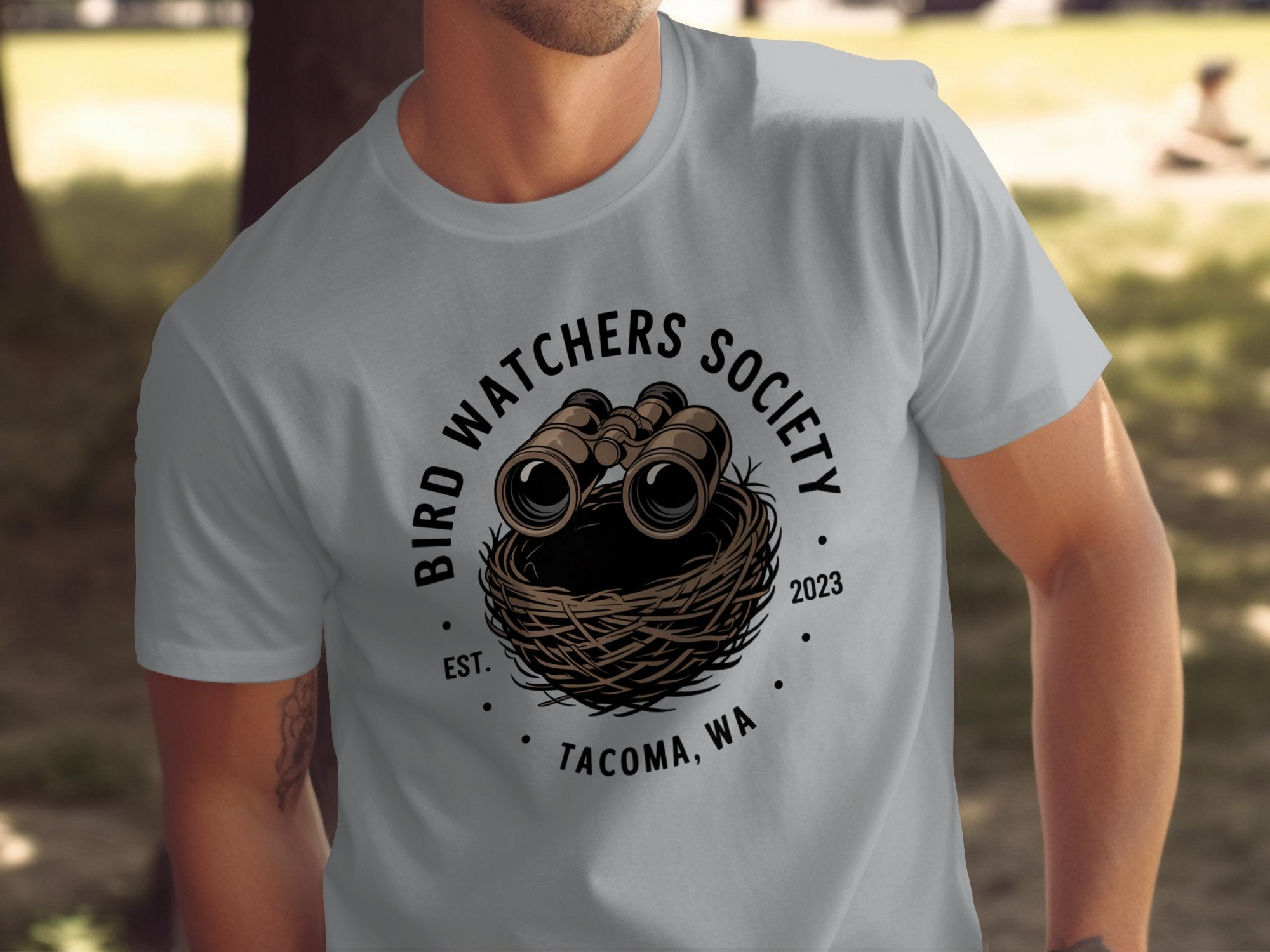 Bird Watchers Society Tacoma Wa T-Shirt product type