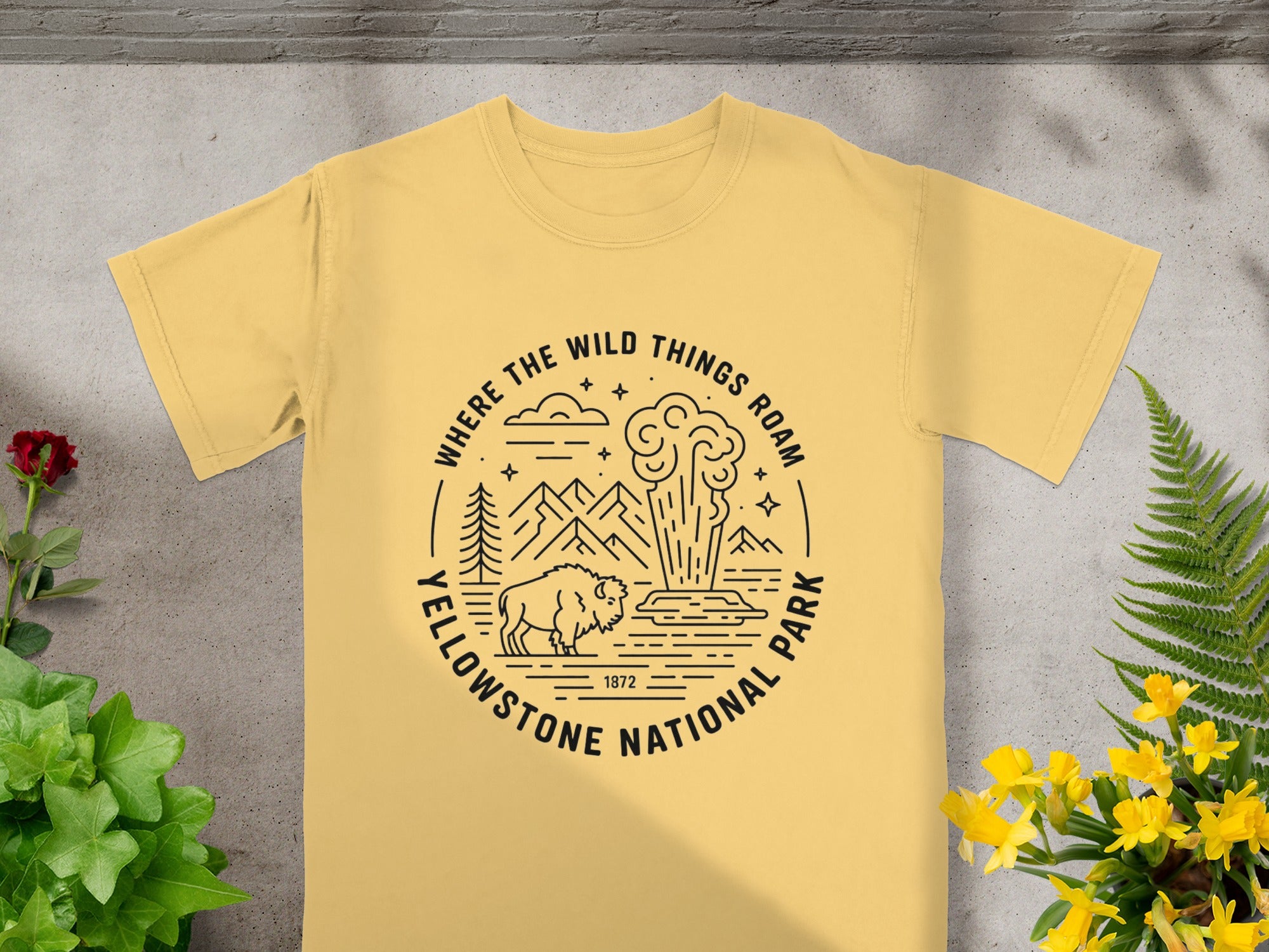 Where the Wild Things Roam Yellowstone T-shirt product