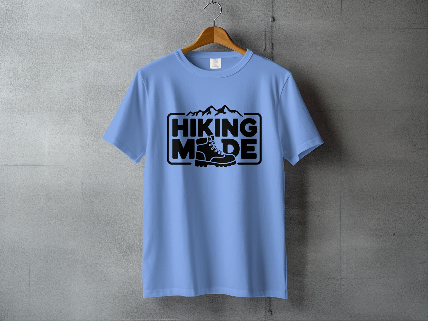 Hiking Mode Graphic Tee for Outdoor Enthusiasts product