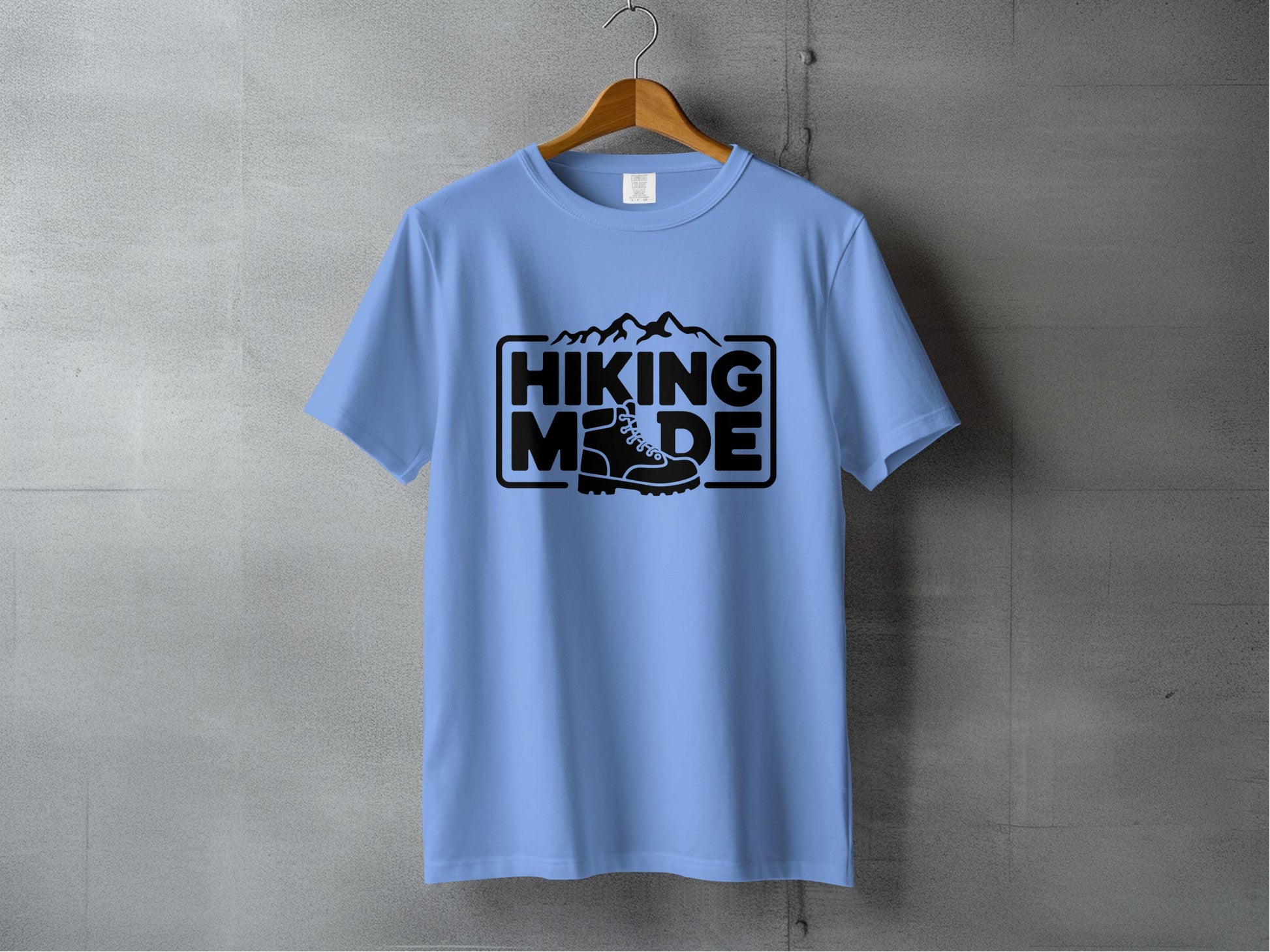Hiking Mode Graphic Tee for Outdoor Enthusiasts product