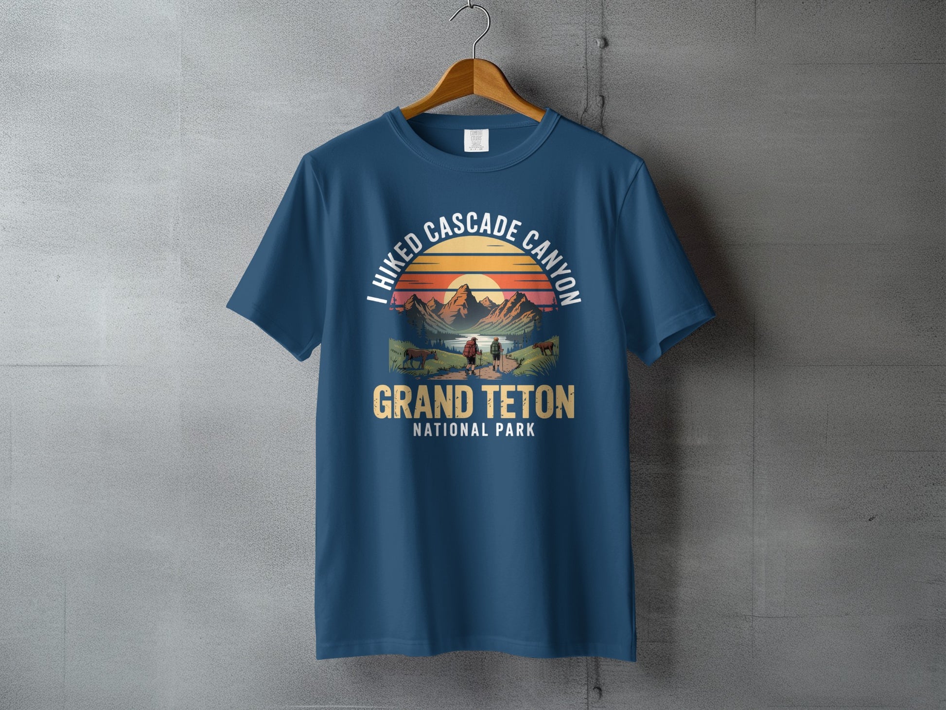 Hiked Cascade Canyon Grand Teton National Park product type
