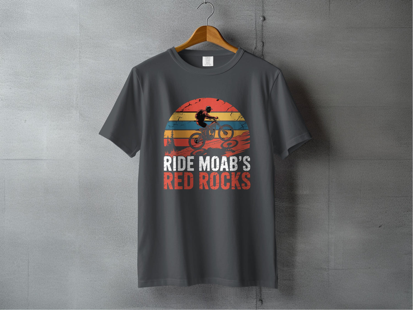 Ride Moab's Red Rocks Adventure T-Shirt product type