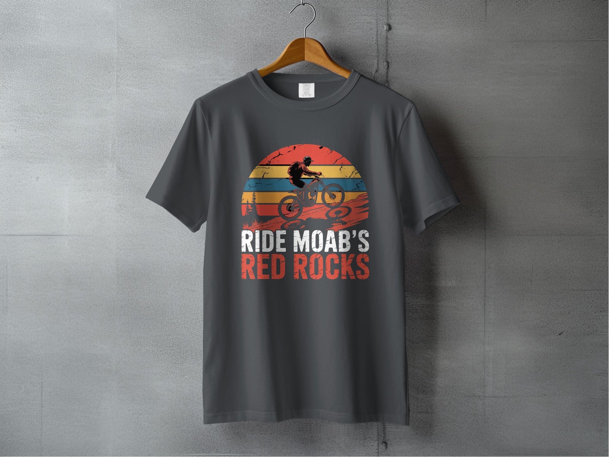 Ride Moab's Red Rocks Adventure T-Shirt product type