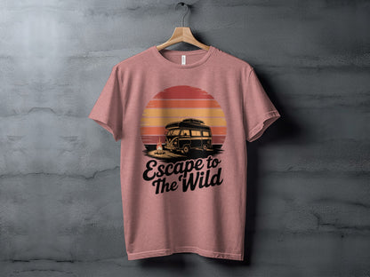 Escape to The Wild Graphic Tee Adventure Apparel
