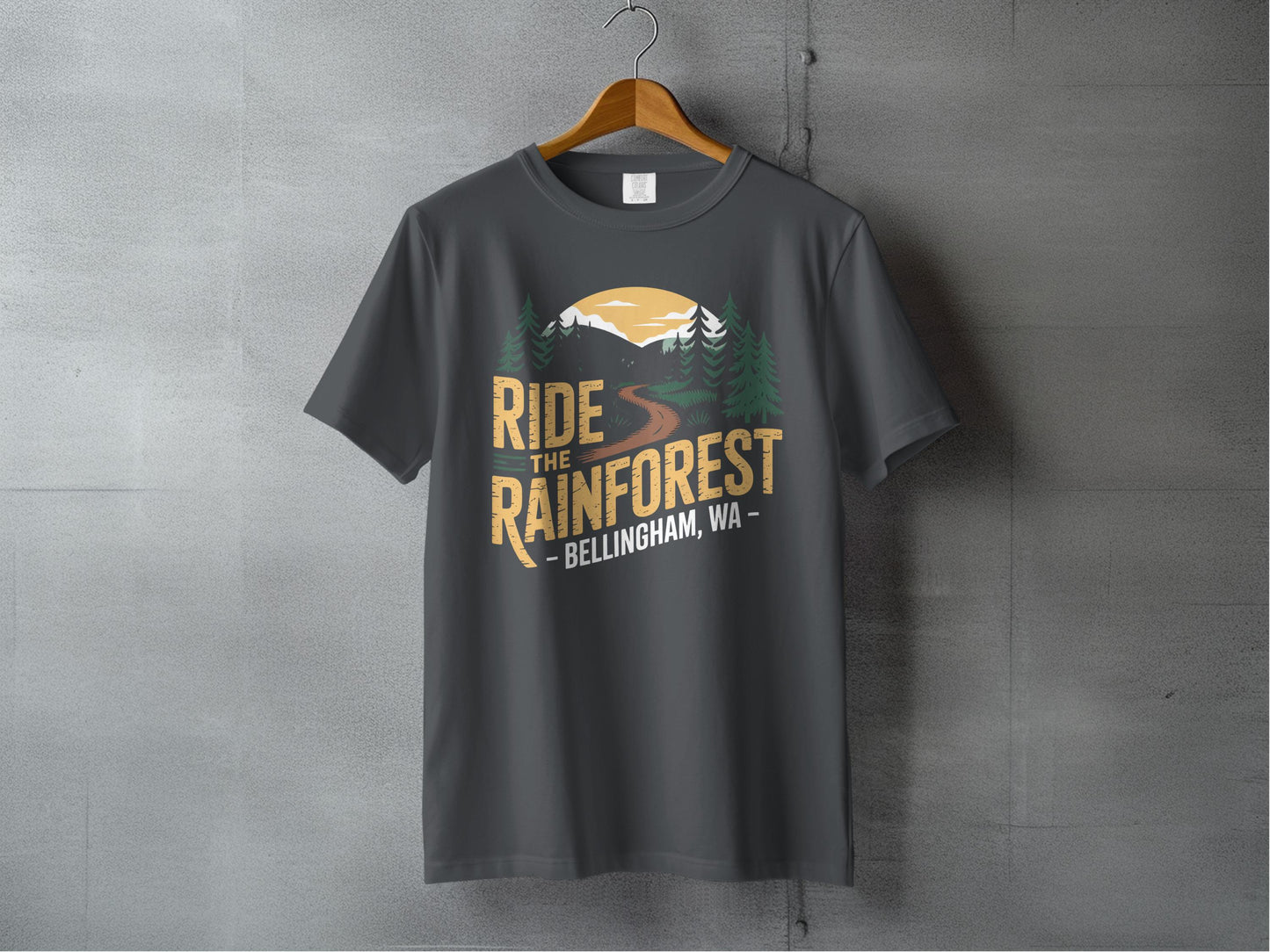 Ride the Rainforest Bellingham WA T-shirt product type