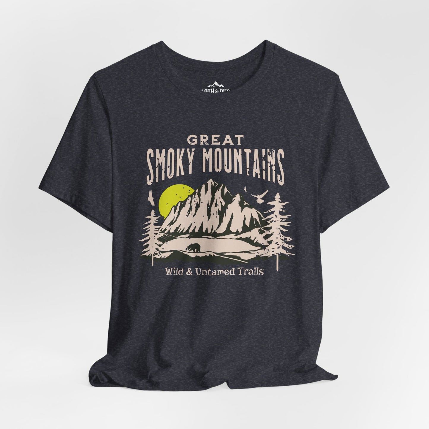 Great Smoky Mountains — Wild & Untamed Trails T-Shirt