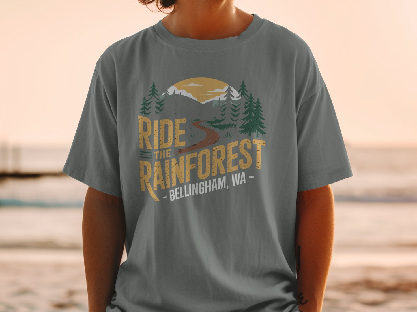 Ride The Rainforest Bellingham WA T-Shirt product type