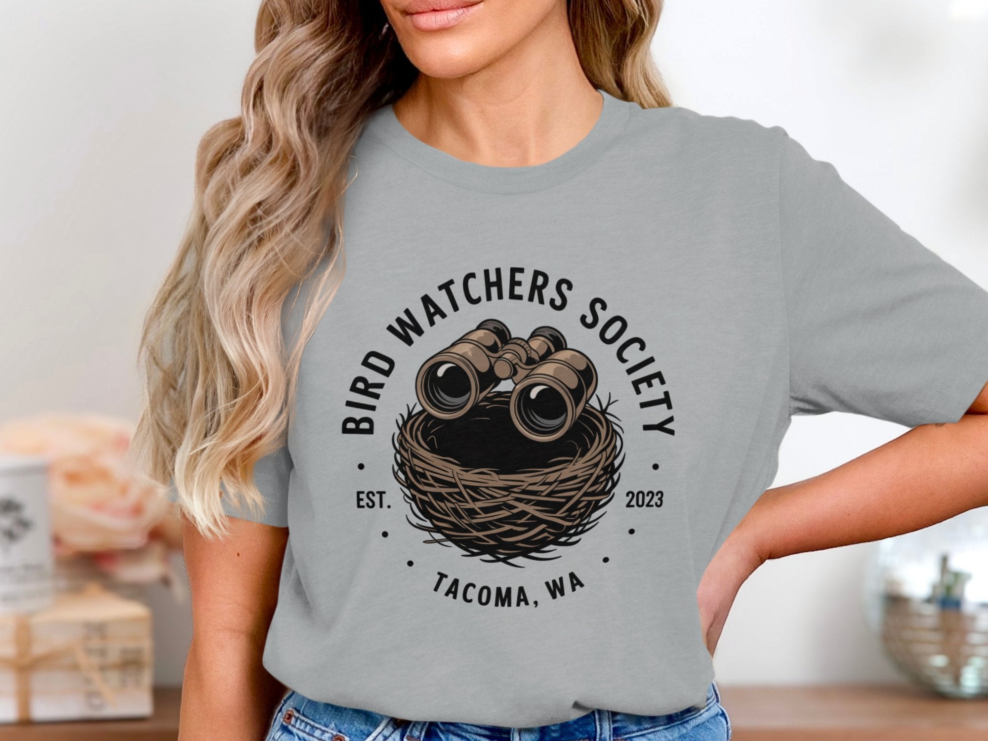Bird Watchers Society Tacoma WA Graphic T-Shirt product