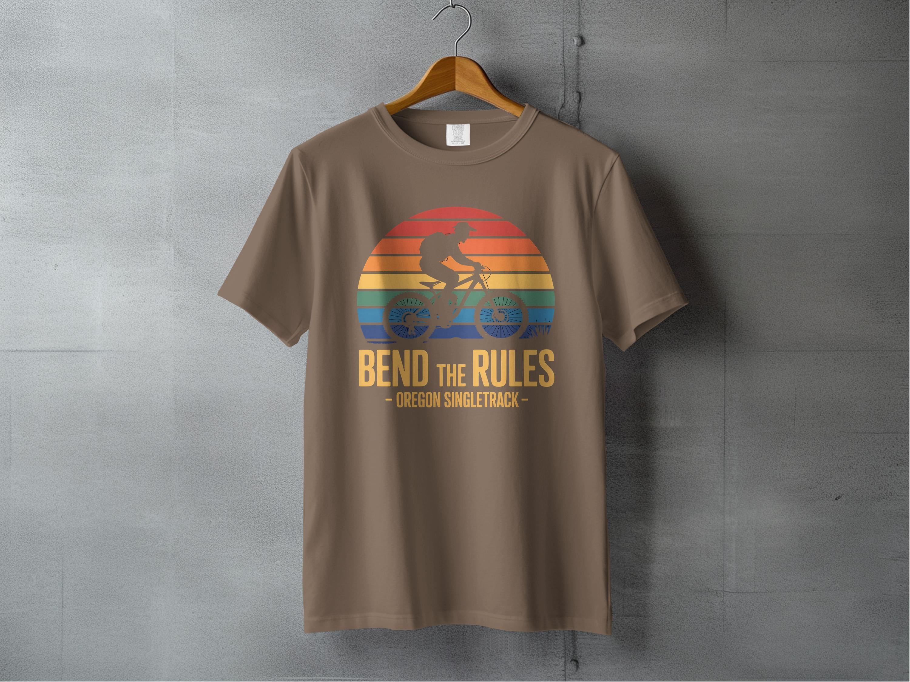 Bend the Rules Oregon Singletrack T-shirt product