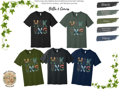 Hiking Graphic T-Shirts for Outdoor Adventure product type
