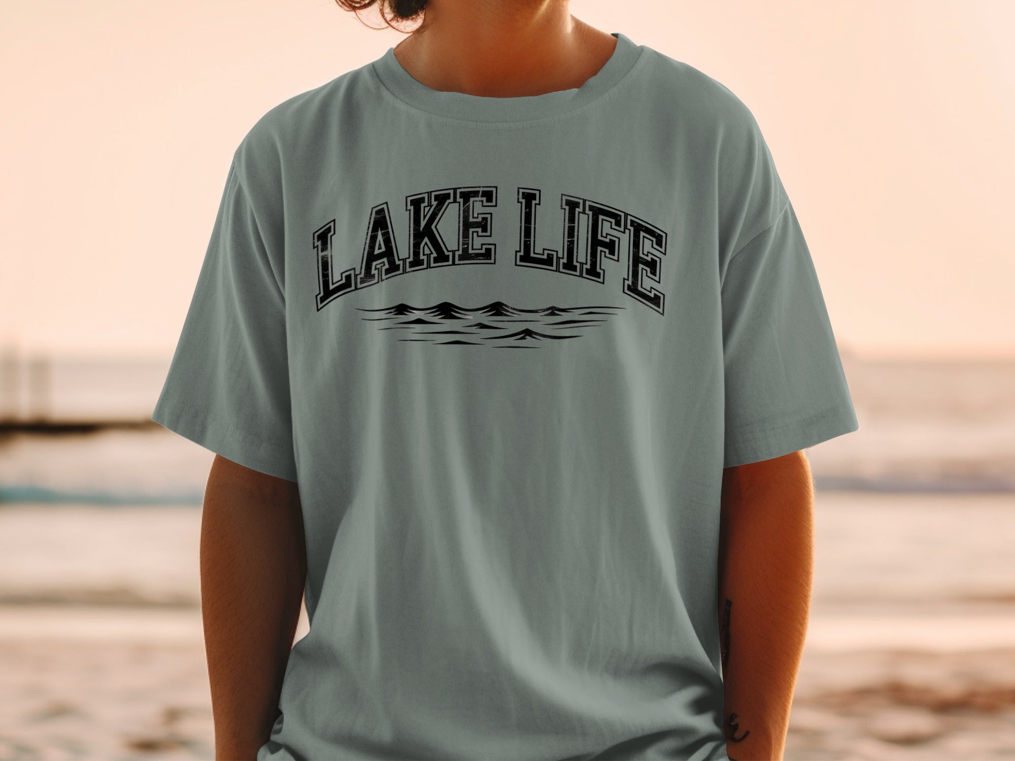 Lake Life Graphic Tee Relaxed Fit T-Shirt product