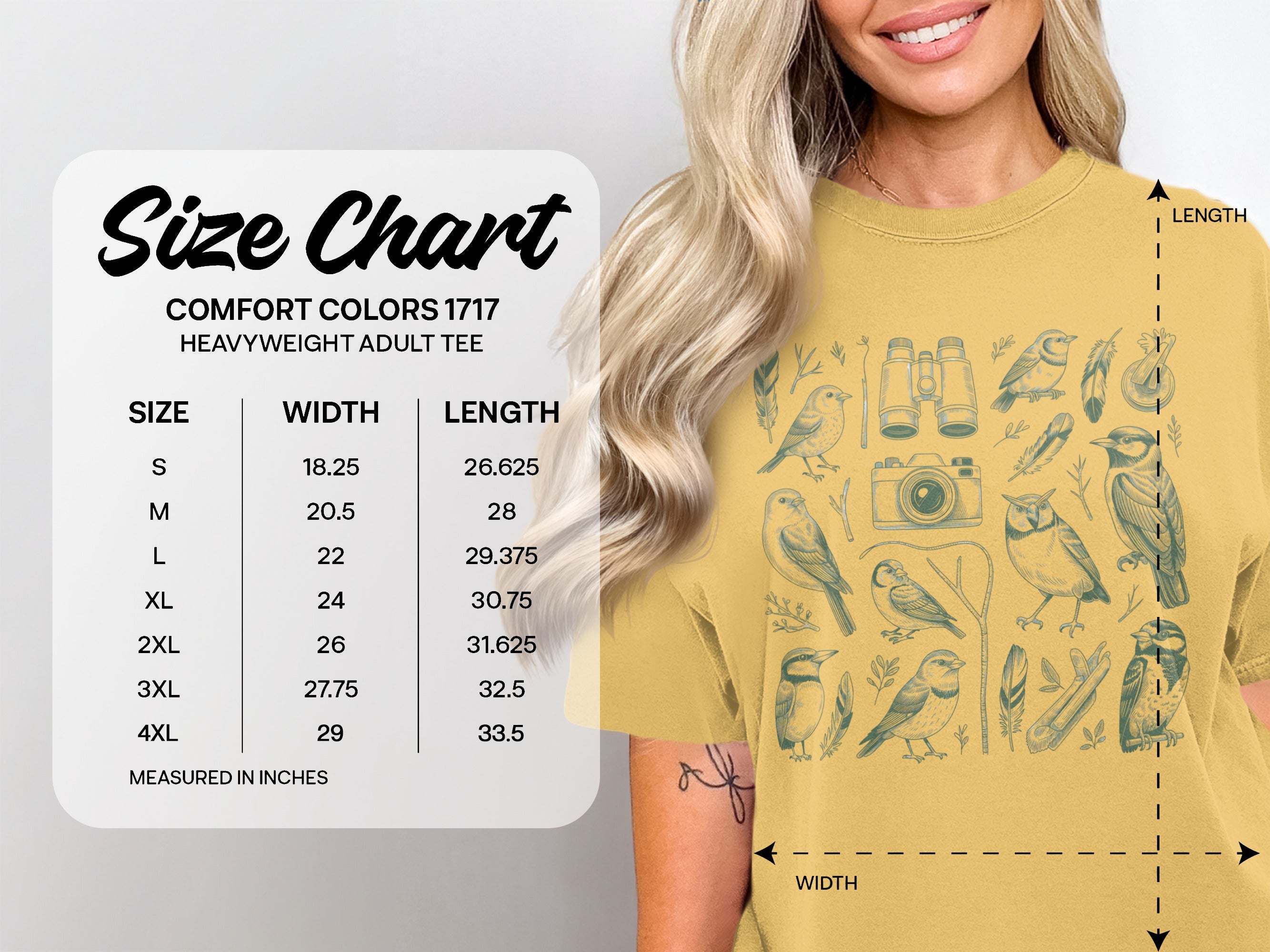 Nature and Wildlife Graphic Design T-Shirt