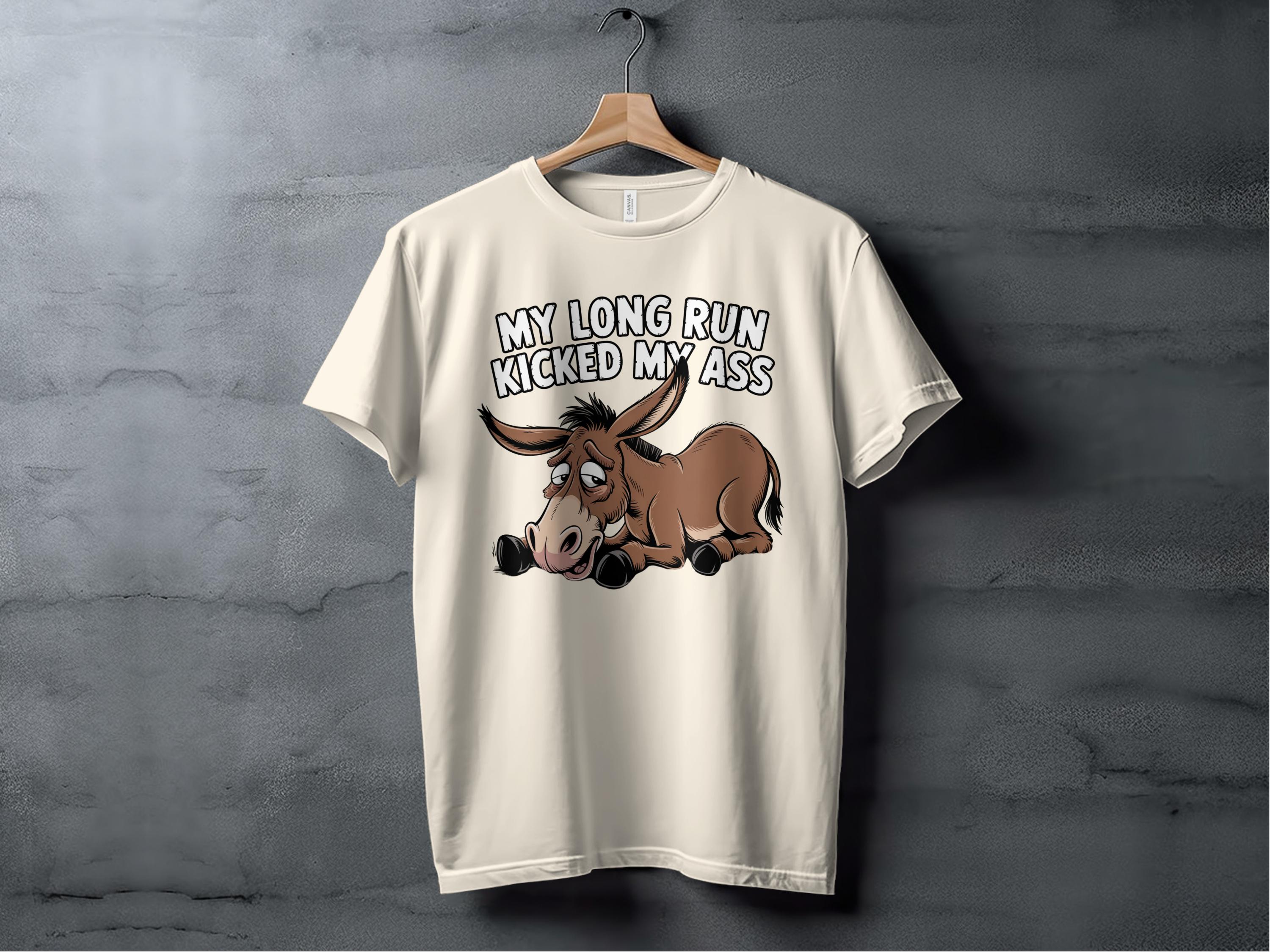 My Long Run Kicked My Ass Graphic T-shirt product