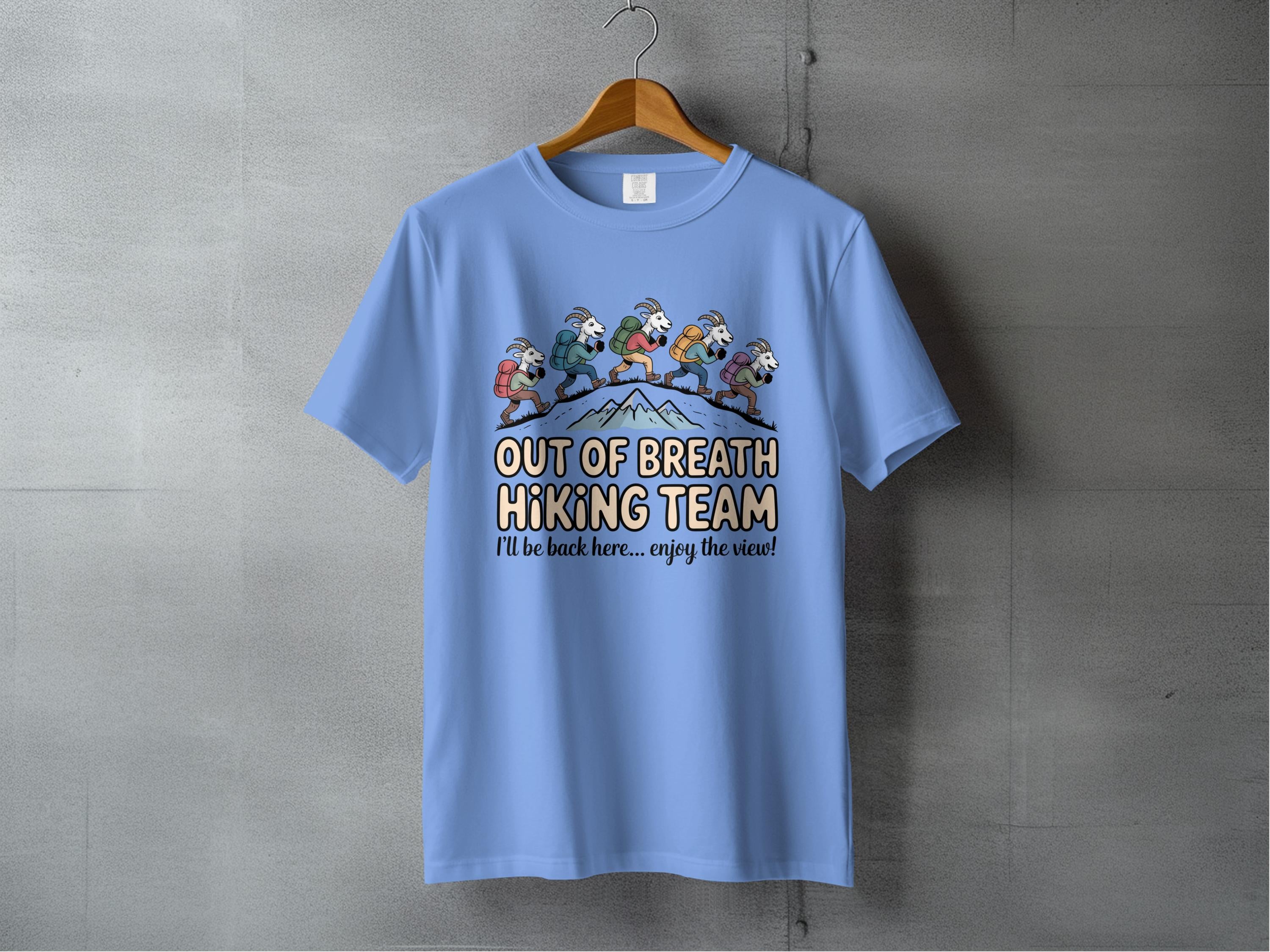 Out Of Breath Hiking Team Enjoy The Views shirt product