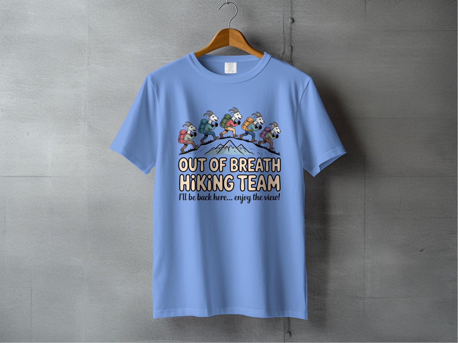 Out Of Breath Hiking Team Enjoy The Views shirt product