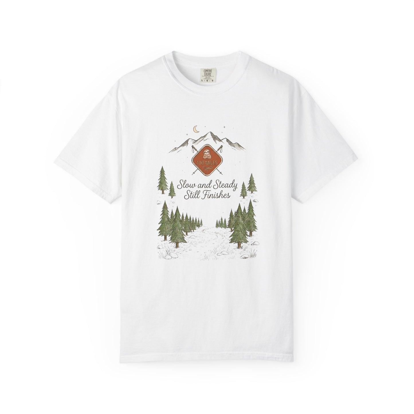 100 Mile Slow and Steady Still Finishes Trail T-Shirt