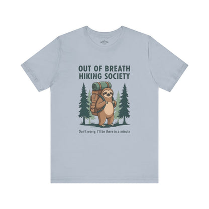 Out of Breath Hiking Society Funny Hiking Sloth Product