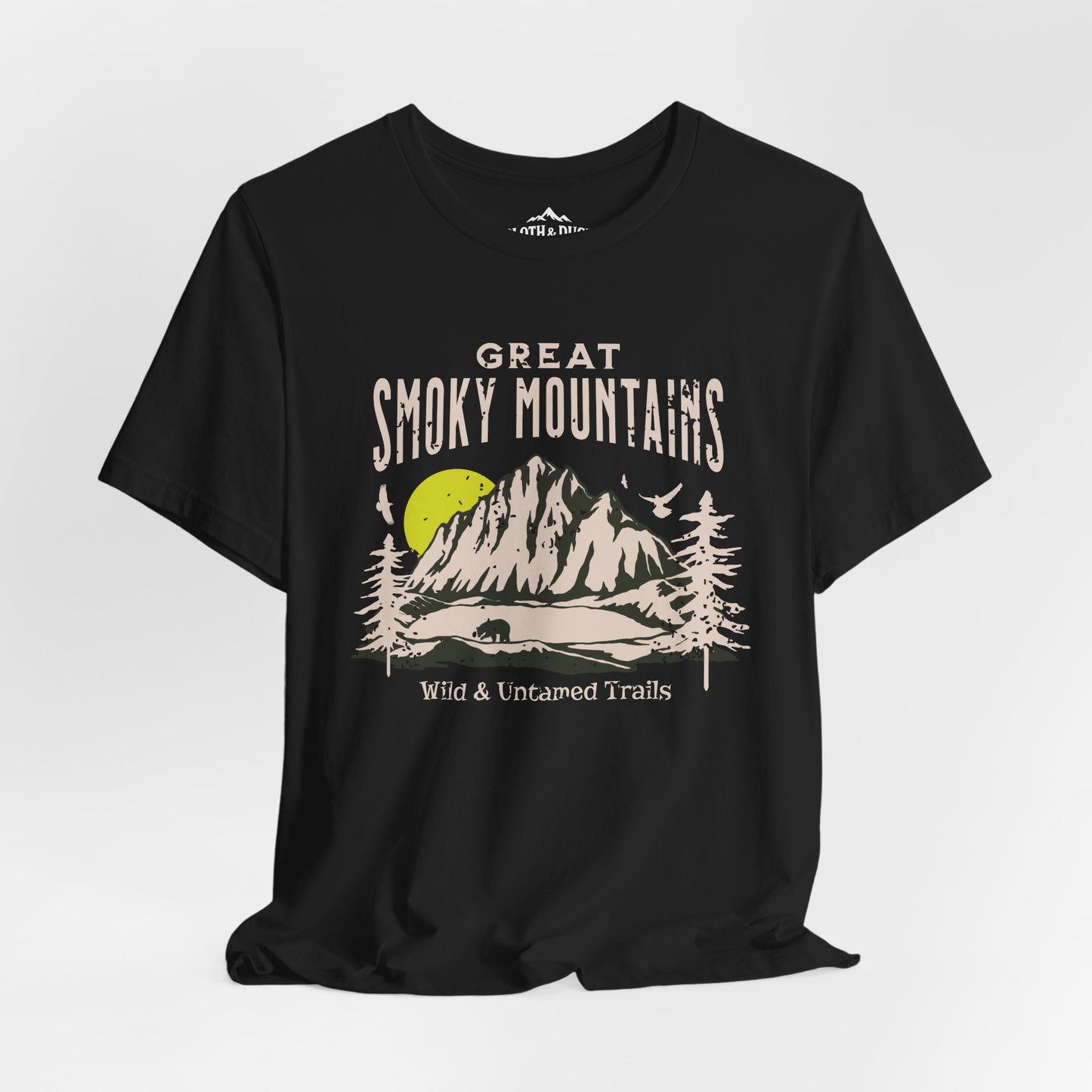 Great Smoky Mountains — Wild & Untamed Trails T-Shirt