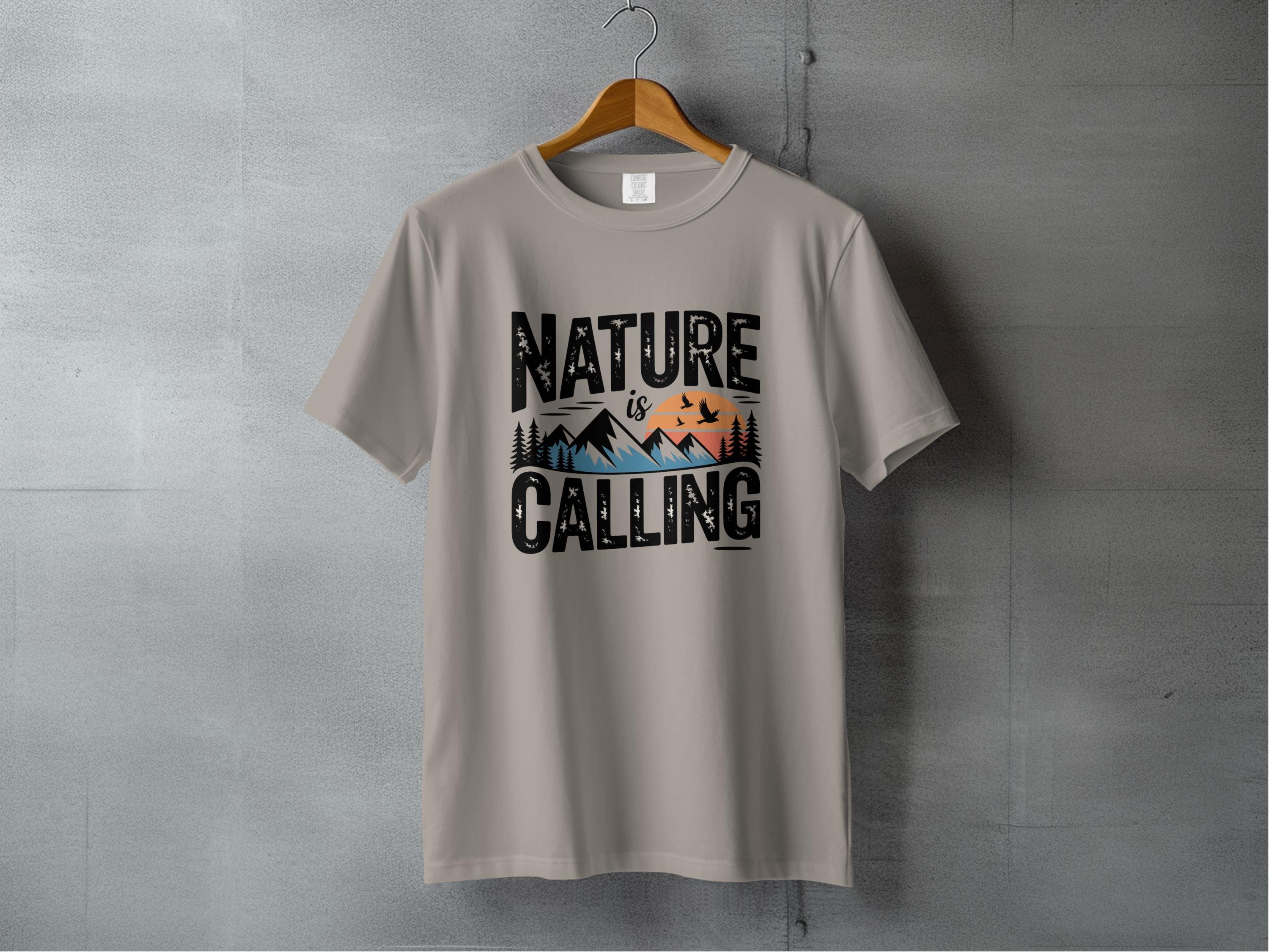 Nature is Calling Graphic T-Shirt product type