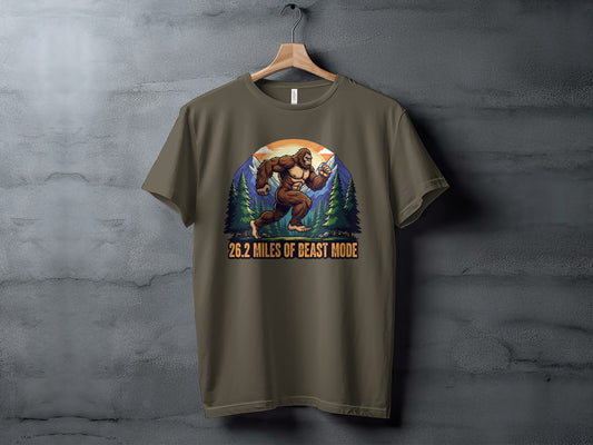 26.2 Miles of Beast Mode Marathon Running T-shirt