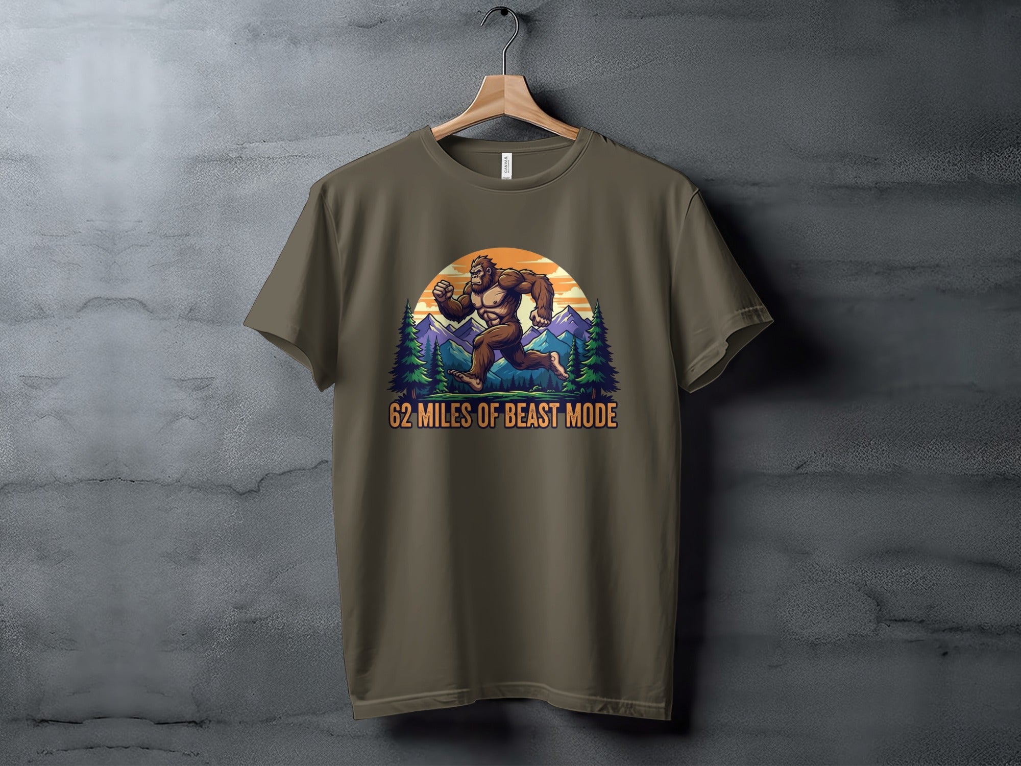 62 Miles of Beast Mode Graphic T-Shirt Product