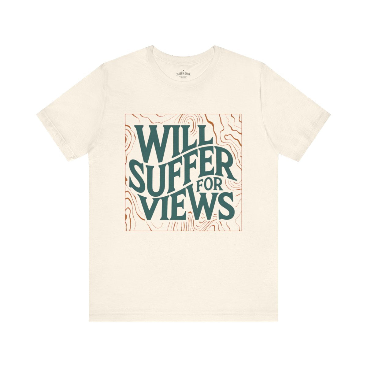 Will Suffer For Views Graphic T-Shirt Retro Style