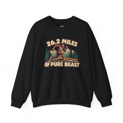 26.2 Miles of Pure Beast Marathon Sweatshirt