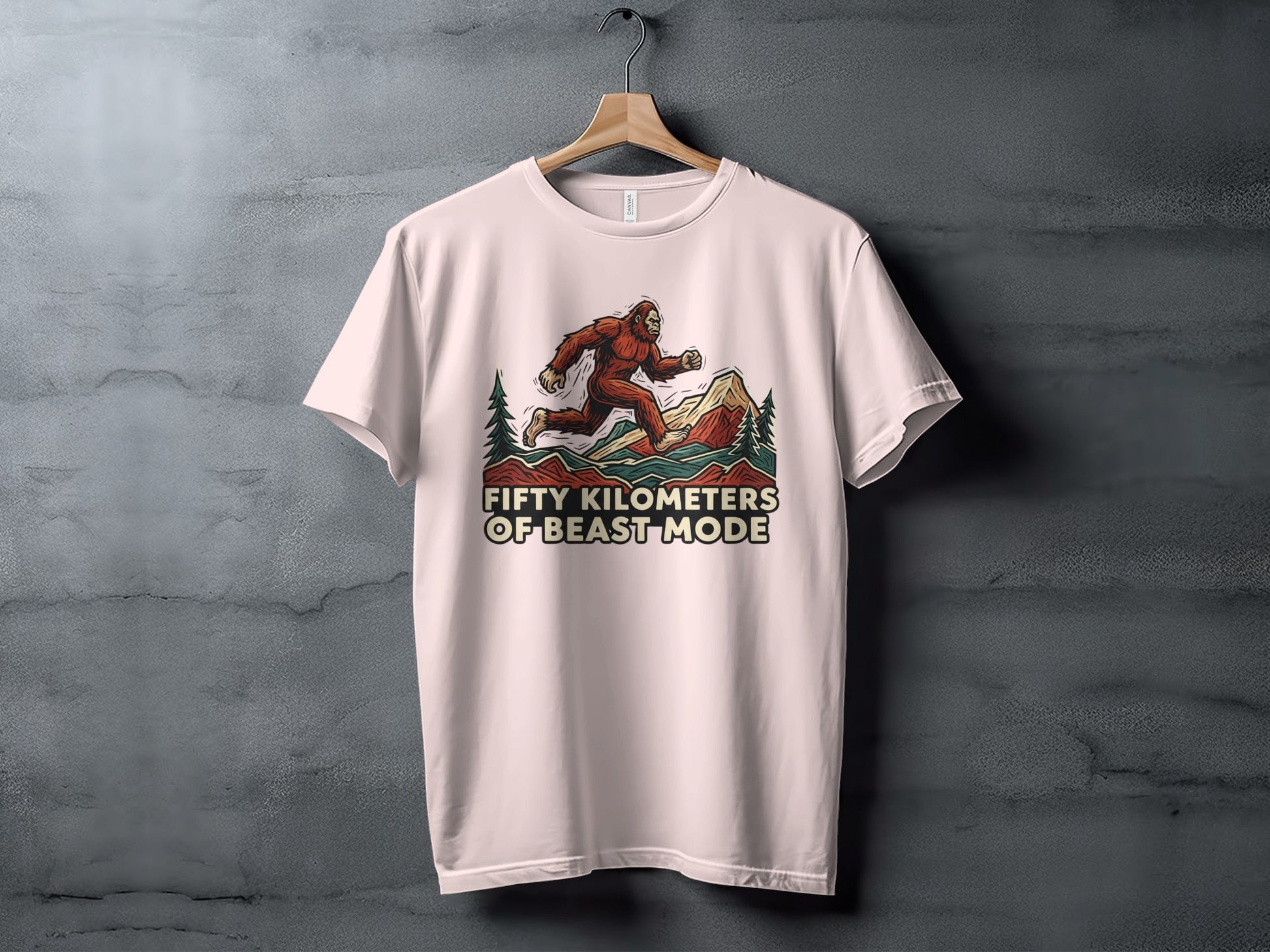 Fifty Kilometers of Beast Mode Outdoor T-Shirt